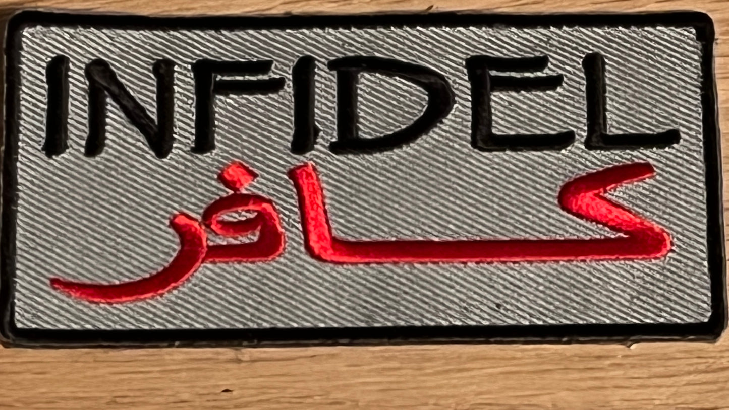 P#3118- Infidel blk/red