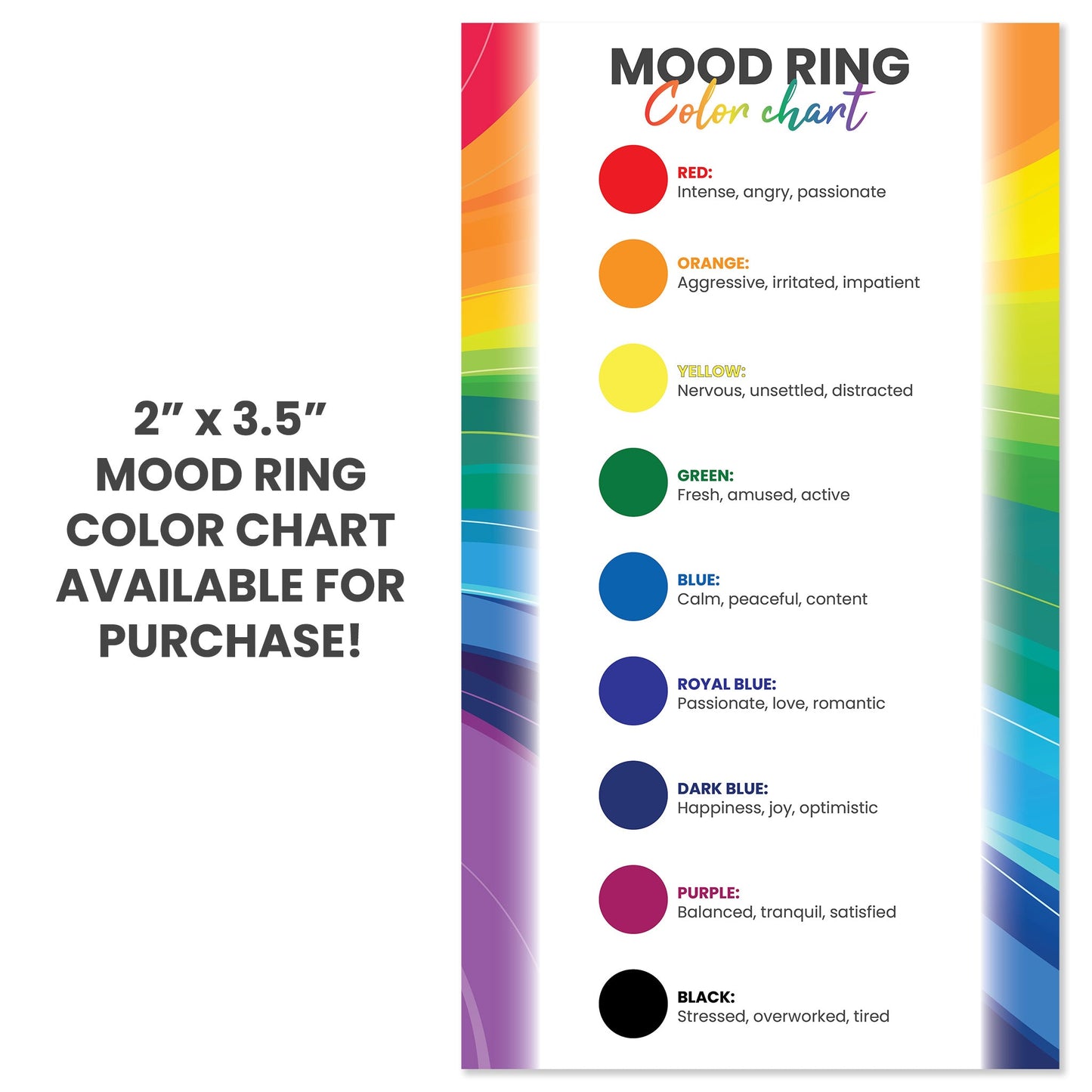 Solid Band Mood Ring