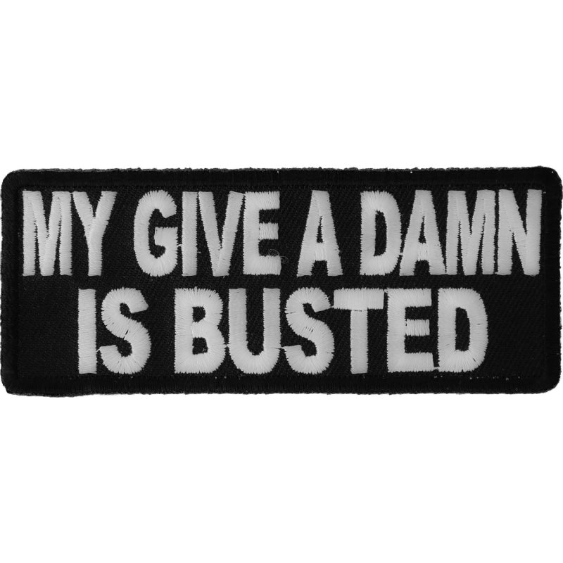 P#3057- My Give a Damn is Busted