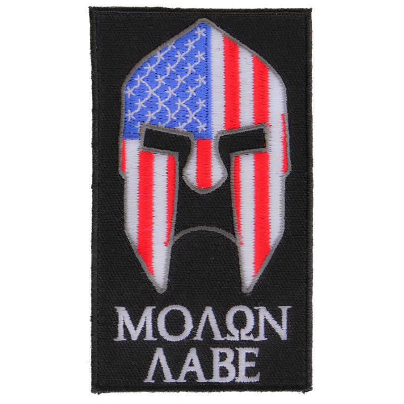 P#3174A- Latin Molon Abe USA Spartan Helmut