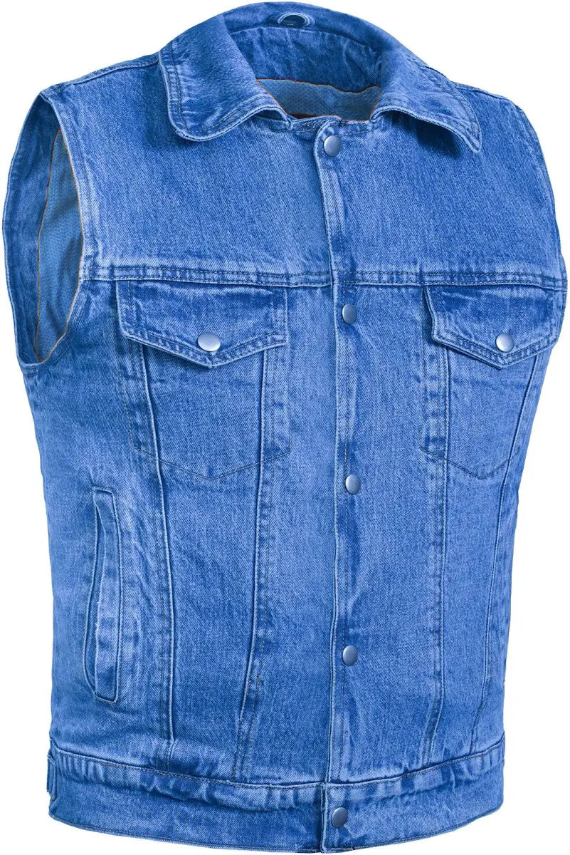 Denim Vest - medium