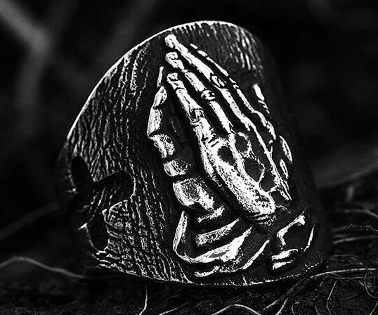 Praying Hands with Cross