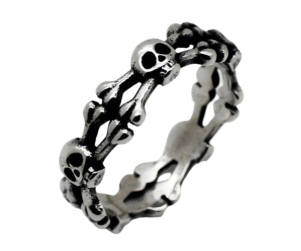 Skull and cross bones ring #12