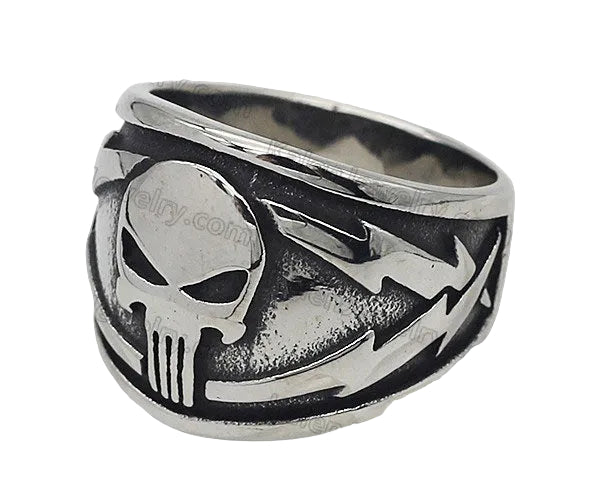 Lightning Punisher Steel Ring