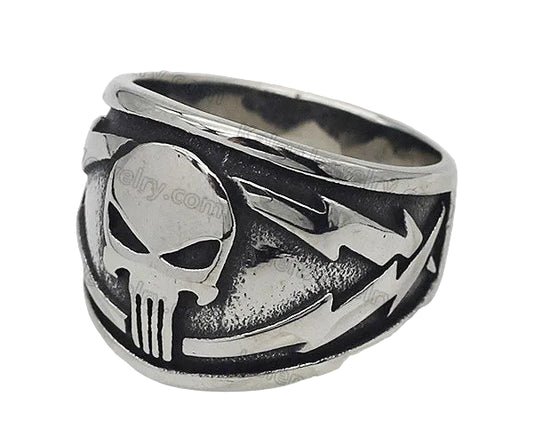 Lightning Punisher Steel Ring