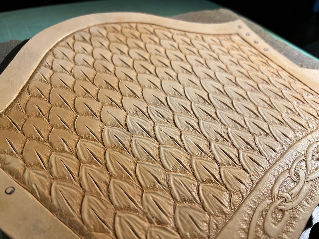 Custom Genuine Leather Forearm Bracers