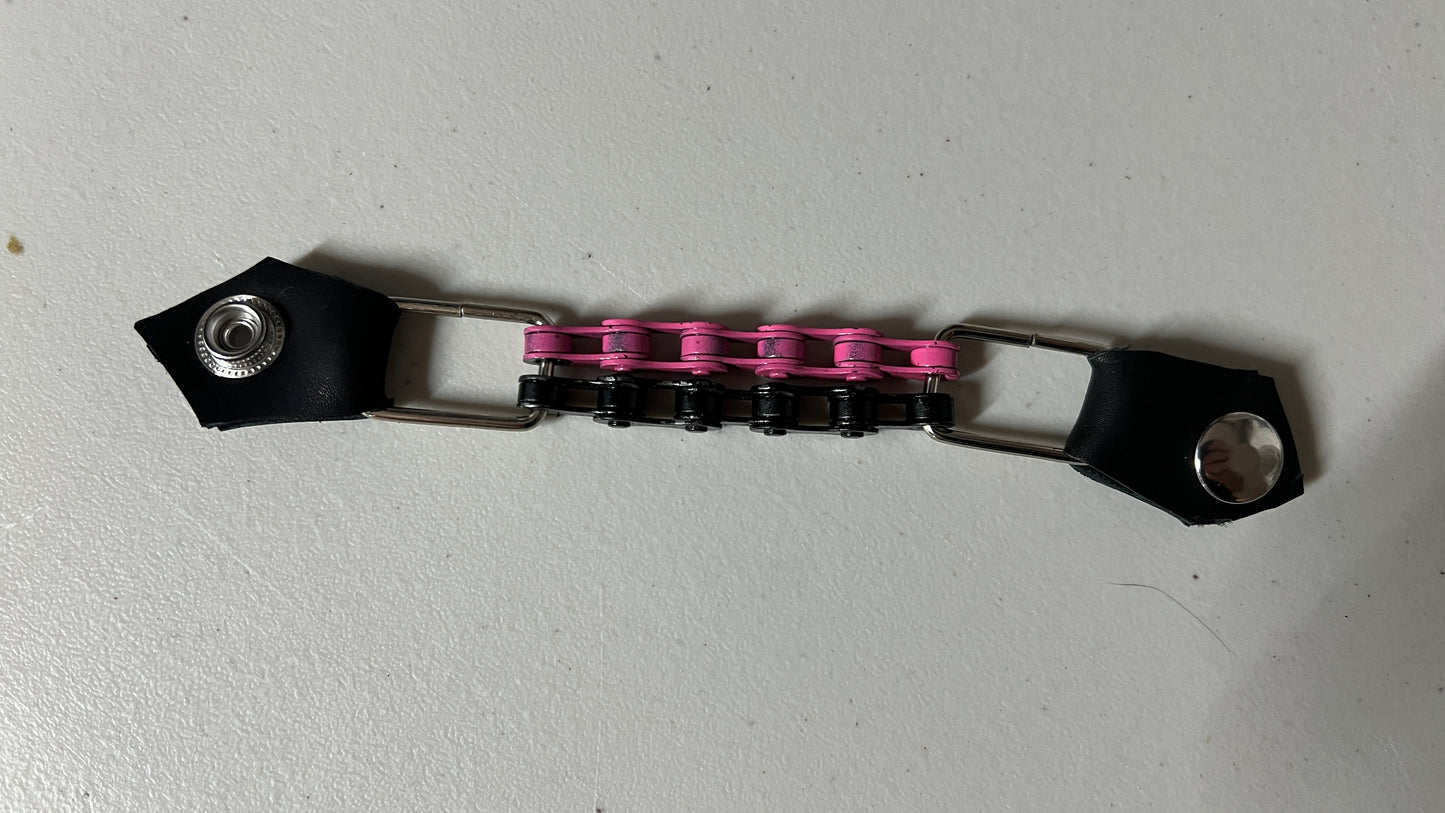 6.5” dual purple/pink vest extender