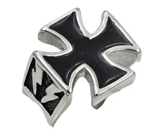 Iron Cross with lightning bolts