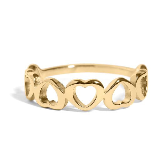 PVD Coated Alternating Heart
