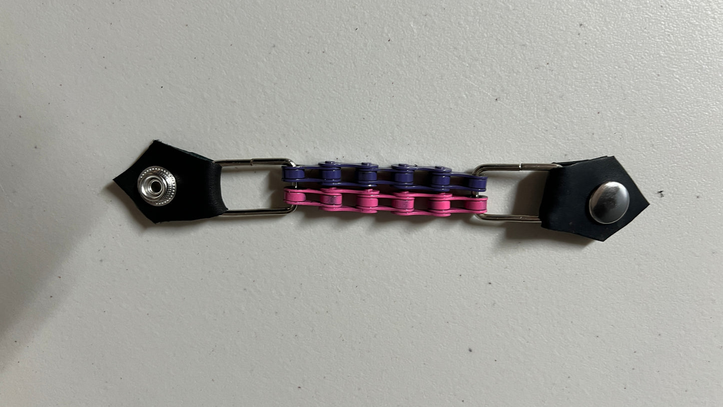 6.5” dual org/blk vest extender
