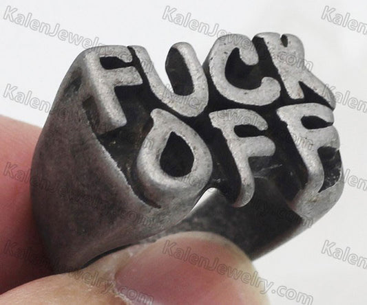 FUCK OFF Ring #12
