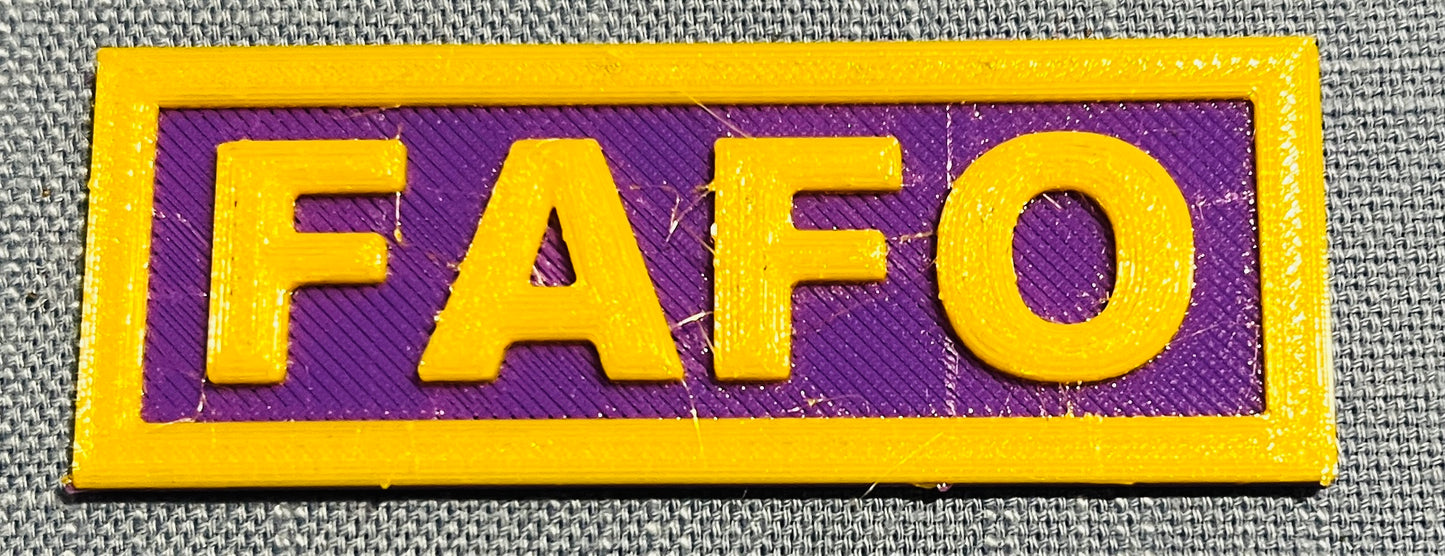 AWF FAFO w/ border 3" x 1"