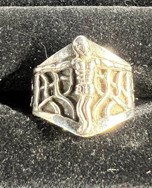Crucified Body ring
