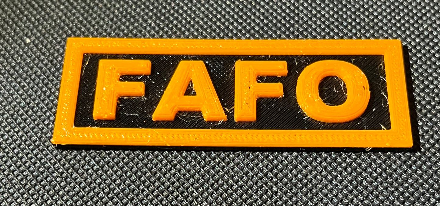 AWF FAFO w/ border 3" x 1"