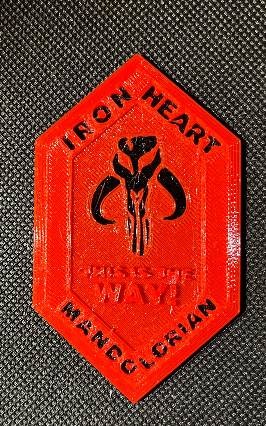 Iron Heart Mandalorian AWF Patch