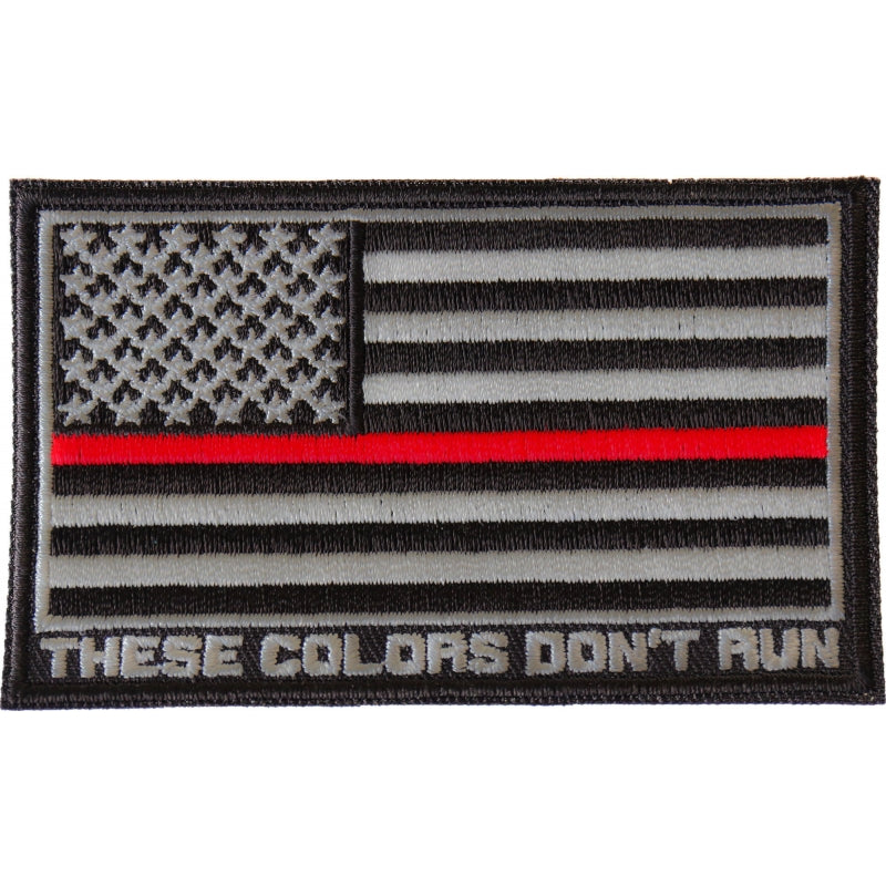 P#3174C- Thes colors don’t Run Red line USA drk flag