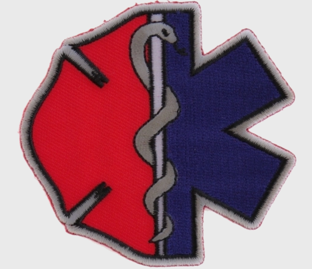 P#3173A- Firefighter EMT Emblems