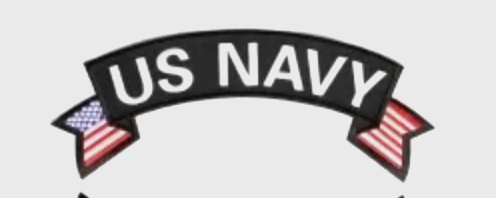 P#3045-  US NAVY small Rocker