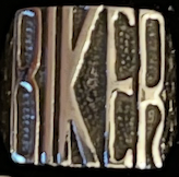 "BIKER" Ring