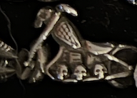 Skull head motorcycle ring