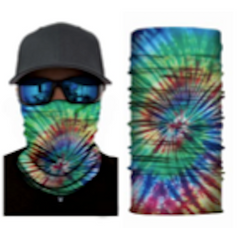 tie dye SEAMLESS BANDANA Tube