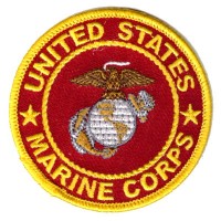 P#8008 - US Marines Round Patch