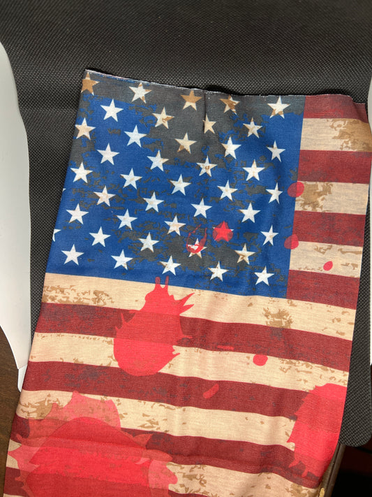 bloody usa flag TUBE