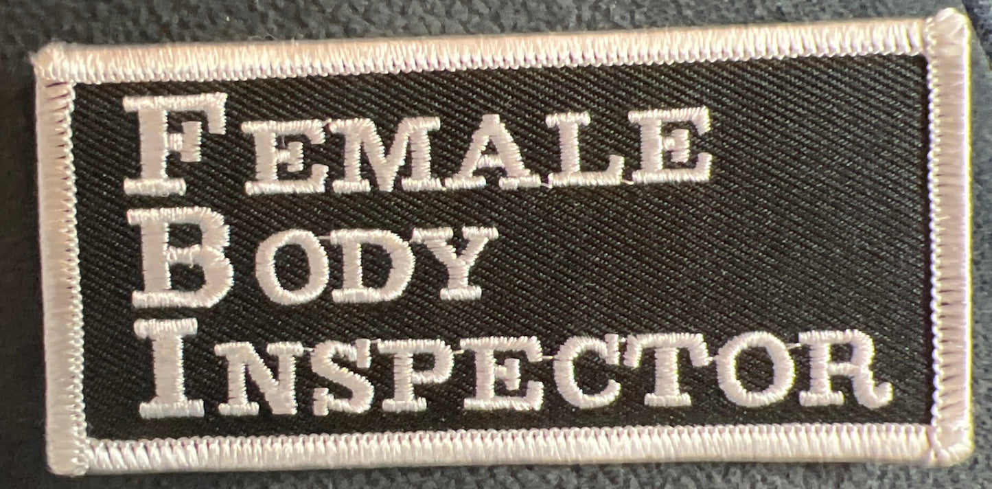 P#5025B- F.B.I. female body inspector