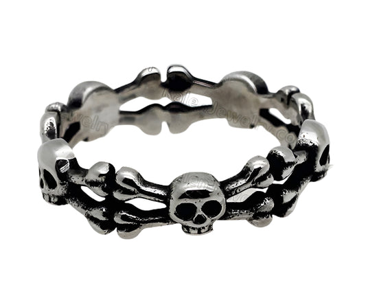 Skull and cross bones ring #10
