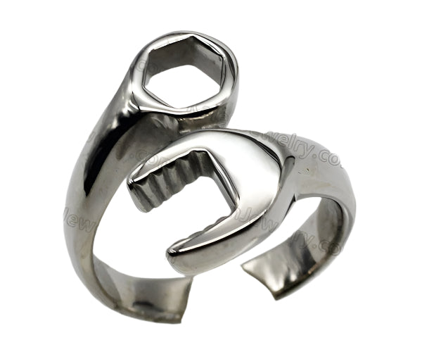 Stainless Steel Wrench Ring #12